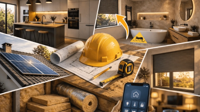 Do čeho se vyplatí investovat při rekonstrukci bytu nebo domu