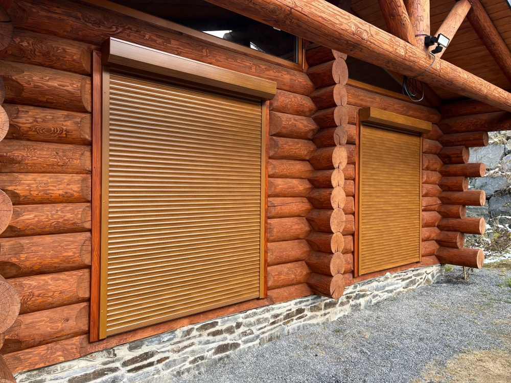 Venkovní roleta, hliníková lamela s polyuretanem