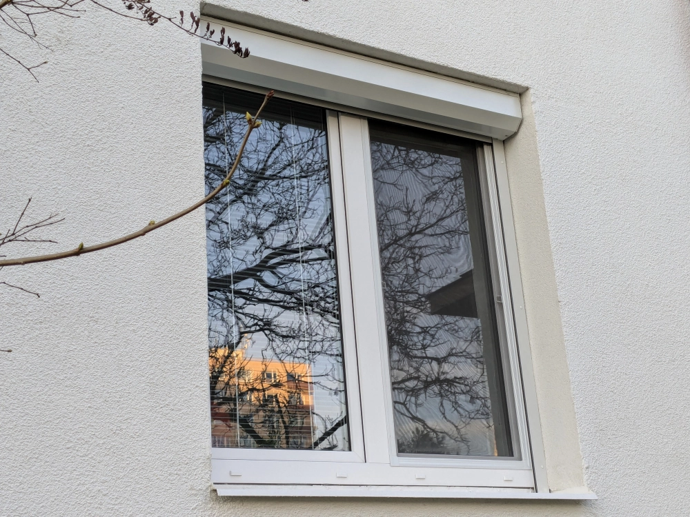 Venkovní roleta, hliníková lamela s polyuretanem