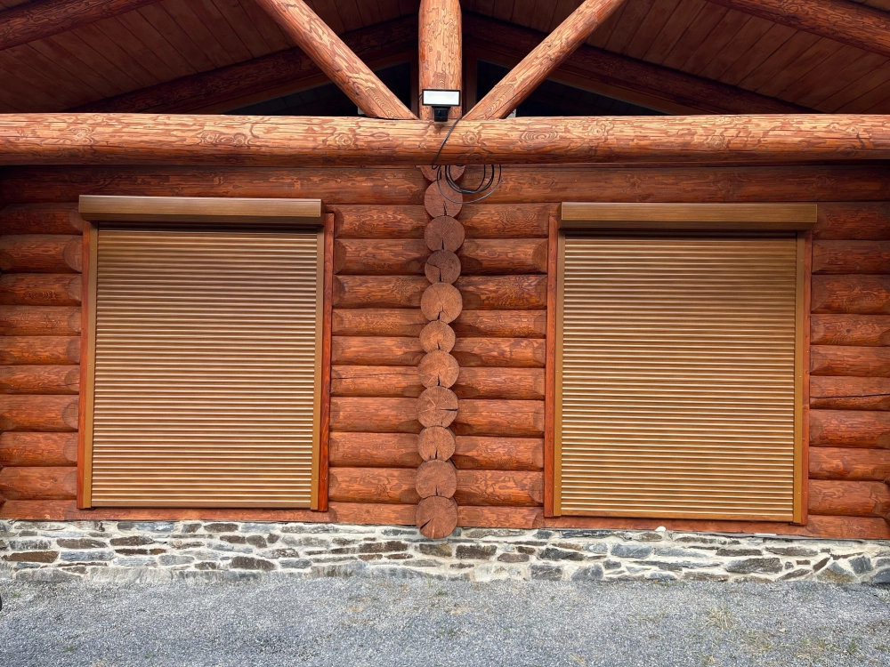 Venkovní roleta, hliníková lamela s polyuretanem