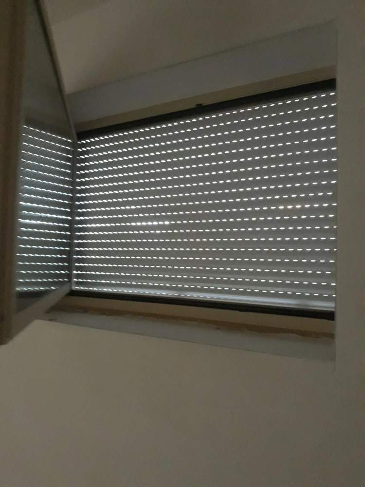 Venkovní roleta, hliníková lamela s polyuretanem