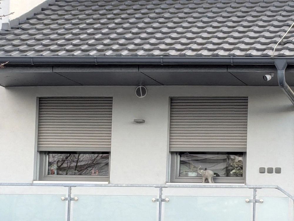 Venkovní roleta, hliníková lamela s polyuretanem