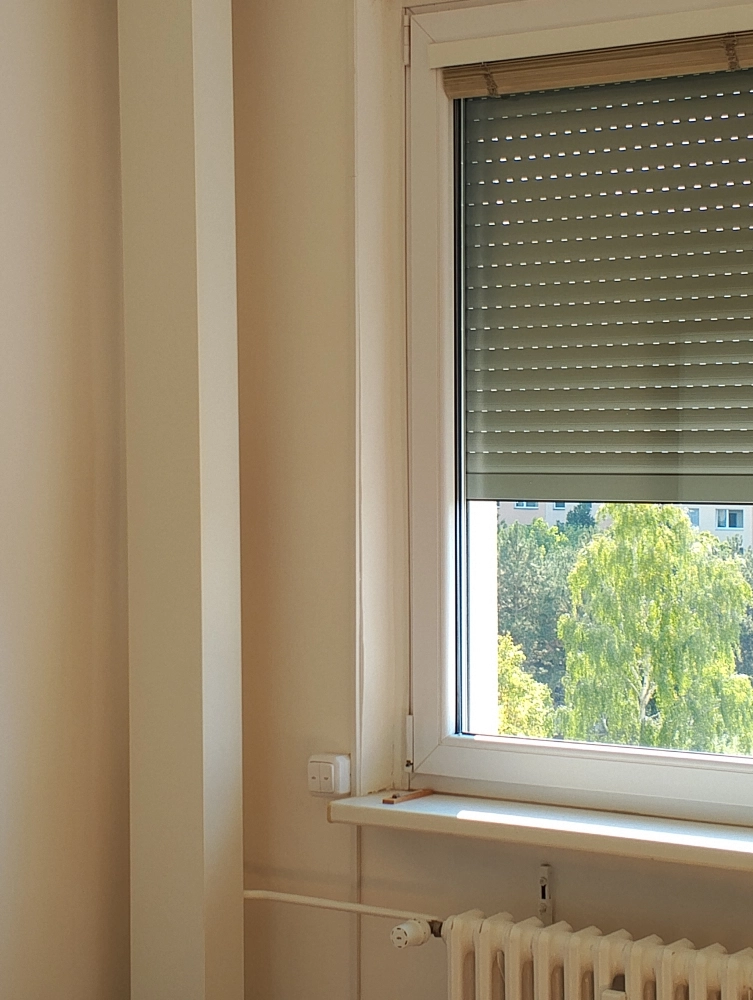 Venkovní roleta, hliníková lamela s polyuretanem