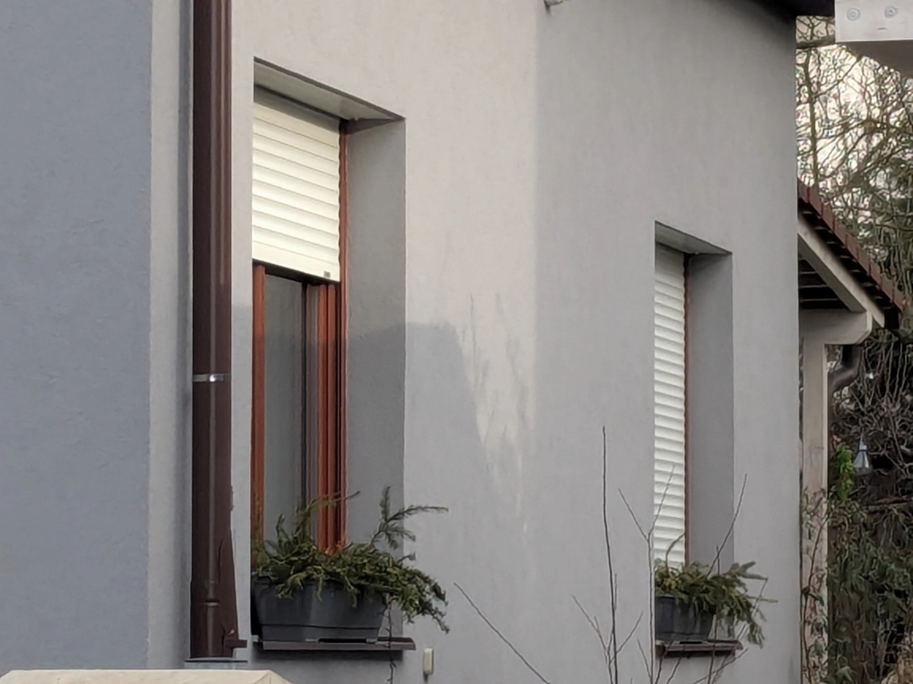 Venkovní roleta, hliníková lamela s polyuretanem