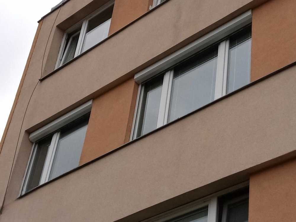 Venkovní roleta, hliníková lamela s polyuretanem