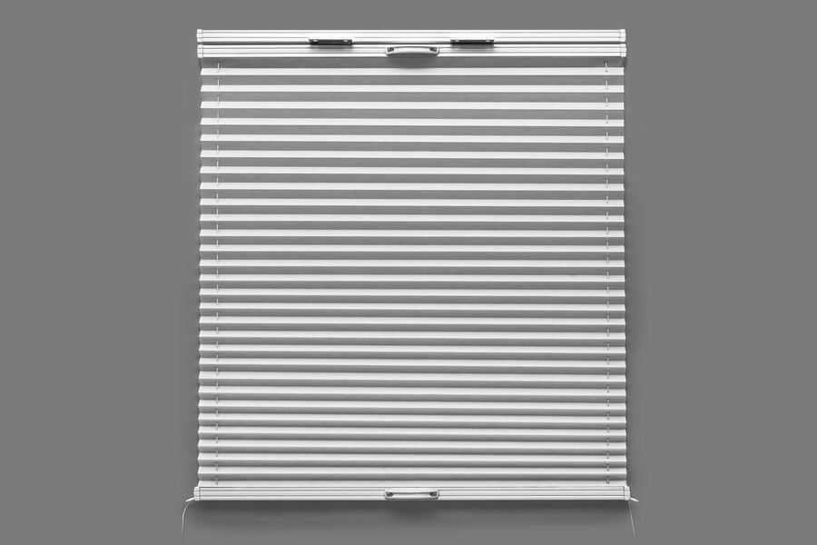 Roletka plisé na plastová a euro okenní křídla, stínění všemi směry