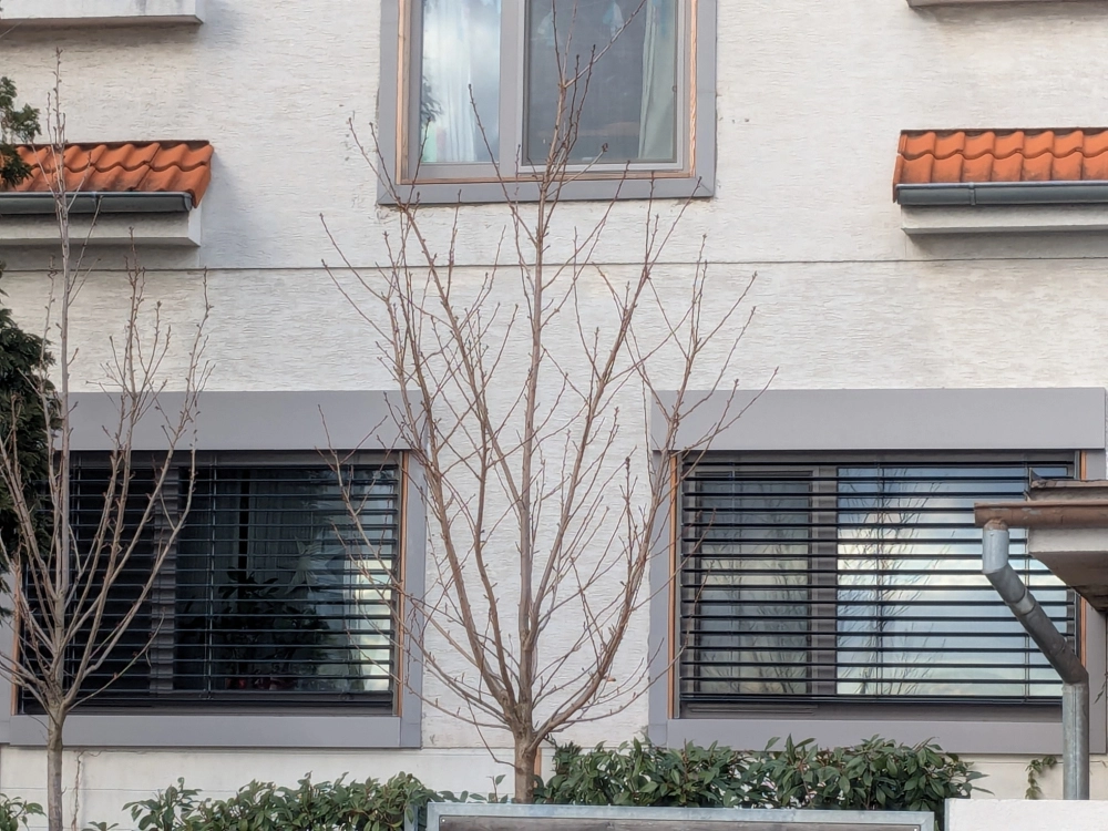 Venkovní žaluzie, lamela ve tvaru C