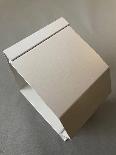 Venkovní roleta, hliníková lamela s polyuretanem, kastlík stříbrný