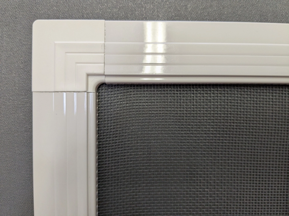 Okenní sítě proti hmyzu na plastová a eurookna, bílá